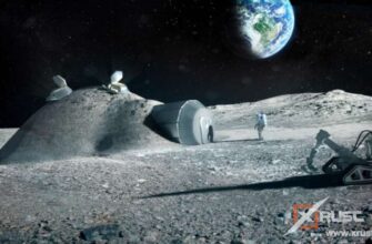 Китай, строить, лунная, база, 3D-печать