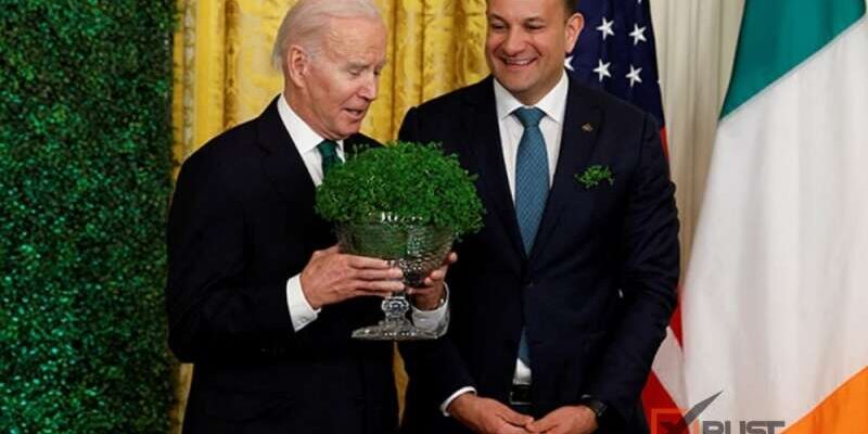 президент, Байден, посетит, Ирландия