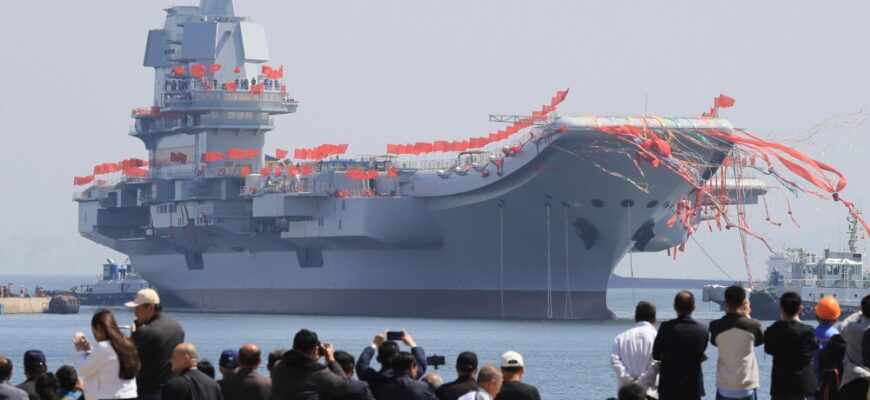 Китай, авианосец,