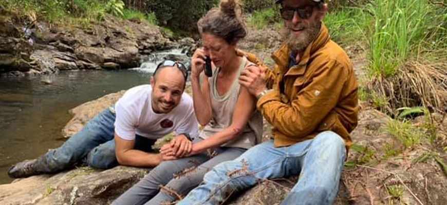 мужчина, Калифорния, горы,