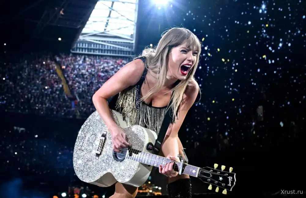 Тейлор Свифт в Кардиффе напомнила поклонникам о новом альбоме